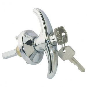 ENSEMBLE DE POIGNÉE, COUVERCLE DE COFFRE, AVEC 2 CLÉS, SPRITE, MIDGET