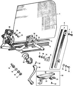 CHANNEL, DOOR WINDOW, LOWER