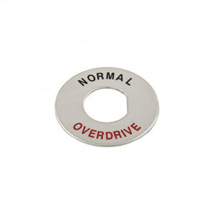 BESLAG, OVERDRIVE-SCHAKELAAR, CHROOM