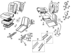 SPACER, SEAT SLIDE TO FLOOR