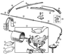 Load image into Gallery viewer, RACK TUBING SET, WIPER, MGB GT