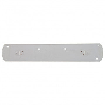 BACKPLATE,NUMBER PLATE, REAR, STAINLESS STEEL, MGB