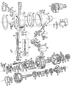 MOER, AANDRIJFFLENS, 3/4" UNF