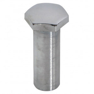 KLEPDEKSEL BUISMOER 7/8"CHROOM