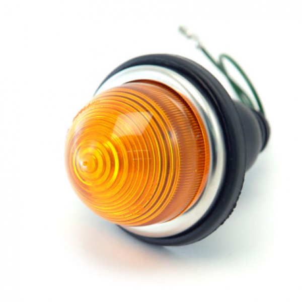 PLASTIC LAMP ASSEMBLY, INDICATOR AMBER