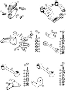 BUSH, ENGINE STEADY BAR, RUBBER