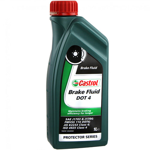 BRAKE FLUID, 1L, DOT 4, CASTROL