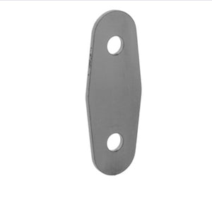 DOOR HINGE METAL SUPPORT PLATE 2.2mm THICK, OVAL