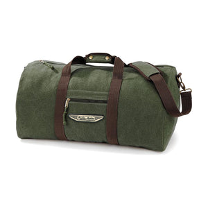 VINTAGE CANVAS TRAVEL BAG - AUSTIN HEALEY