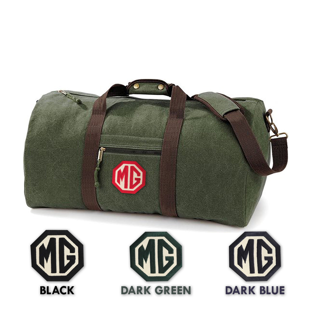 VINTAGE CANVAS TRAVEL BAG - MG