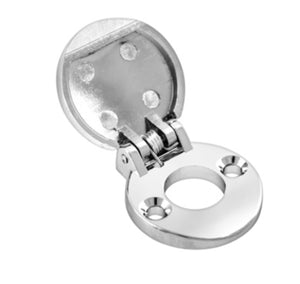 CHROME, 2 HOLE LATCH, TR2-TR3-TR3A