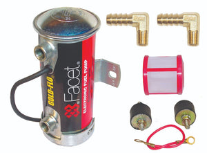 FACET ELEKTRISCHE BRANDSTOFPOMPKIT, ZILVEREN TOP 4-4.5PSI FAC476087K