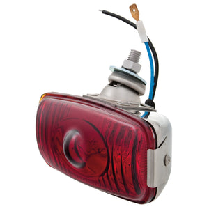 FOG LAMP, RED, 12V 55W, STAINLESS STEEL