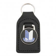 Charger l&#39;image dans la galerie, PORTE-CLÉS, TR SHIELD, LOGO BLEU ET BLANC, NOIR