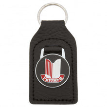 Load image into Gallery viewer, KEY FOB, TR SHIELD, RED &amp; WHITE LOGO, BLACK