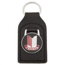 Load image into Gallery viewer, KEY FOB, TR SHIELD, RED &amp; WHITE LOGO, BLACK