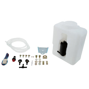 KIT BOUTEILLE LAVE-ECRAN, 1,2L, POMPE LAVE-GLACE ÉLECTRIQUE 12V