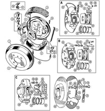 Load image into Gallery viewer, BRAKE PAD SET, STANDARD, TR3, 3A, 4