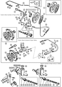 SLAVE CYLINDER, CLUTCH, REPRO.