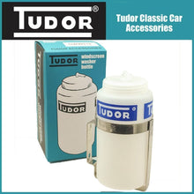 Afbeelding in Gallery-weergave laden, TUDOR WINDSCREEN WASHER BOTTLE KIT WITH LID &amp; BRACKET STAINL. STEEL