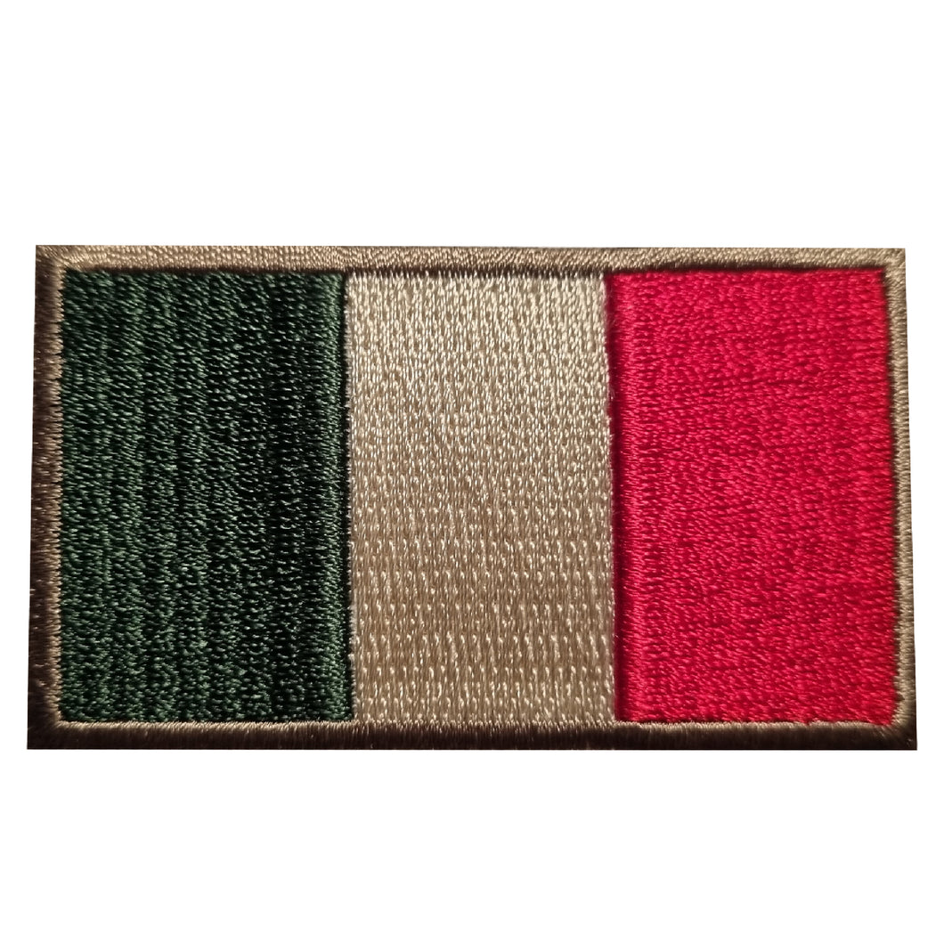 EMBROIDERY ITALIAN FLAG