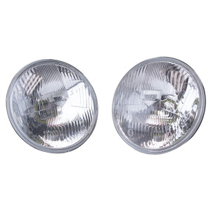 LUCAS LAMPS PAIR WITHOUT PILOT, LHD, H4