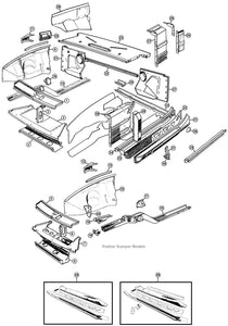 STRENGTHENER, FRONT WING, LH