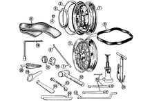 Load image into Gallery viewer, SPANNER, WIRE WHEEL SPINNER, OCTAGONAL