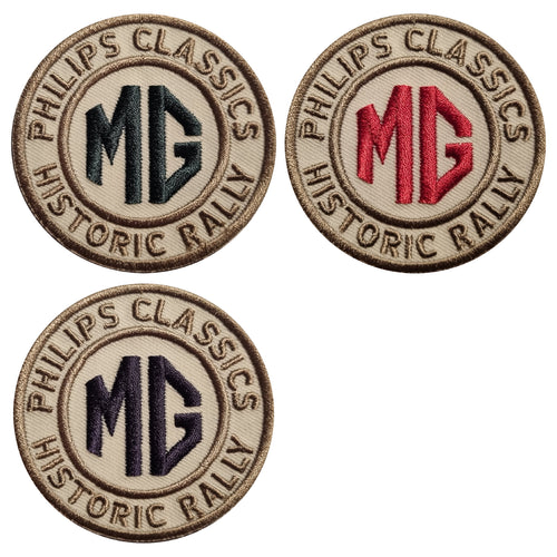 EMBROIDERY MG HISTORIC RALLY