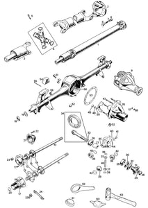 SPANNER, WIRE WHEEL SPINNER, 2 EARED