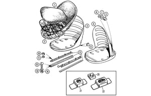 SEAT, SLIDE SET, RH, PAIR