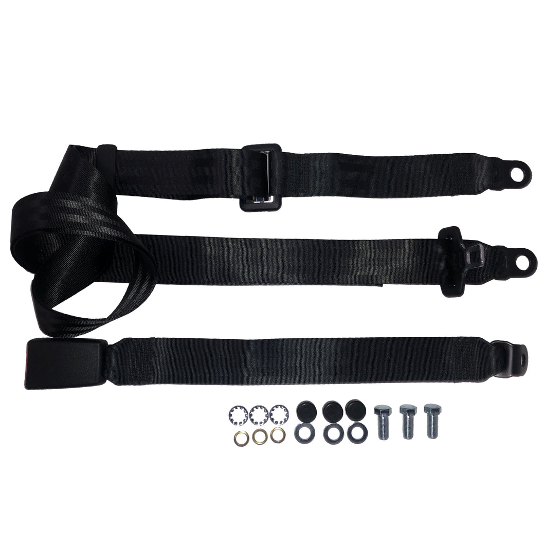 STATIC 3-POINT SEAT BELT