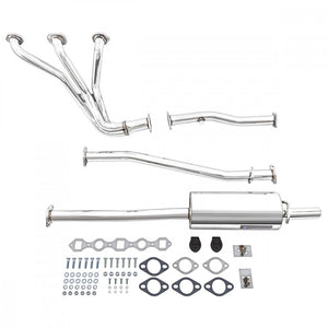 STAINLESS STEEL EXHAUST SYSTEM, INCL. TUBULAR MANIFOLD, MGB