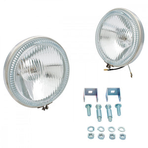 PAIR FOG LAMP, 12V,55W,5.5"=13.97cm