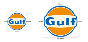 GULF RACING STICKER SMALL