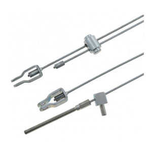 HANDBRAKE CABLE, MGB 68-74, STEEL WHEEL MODELS