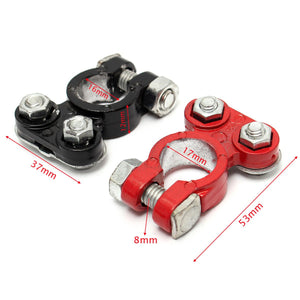 BATTERY TERMINAL CONNECTORS, PAIR