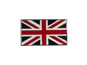 BADGE, UNION JACK, À COLLER, ÉMAIL