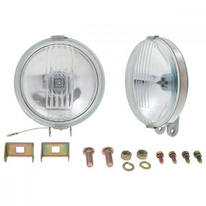 WIPAC DRIVING LAMPS WITH COVERS, PAIR