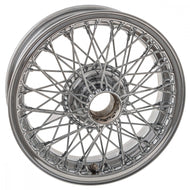 WIRE WHEEL, CHROME, 15