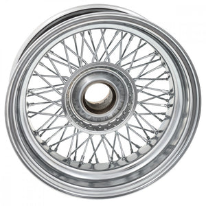 WIRE WHEEL, CHROME, 14" x 4.5", 60 SPOKE