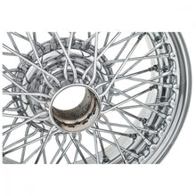 Load image into Gallery viewer, WIRE WHEEL, CHROME, 14&quot; x 4.5&quot;, 60 SPOKE