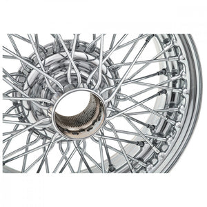 WIRE WHEEL, CHROME, 14" x 4.5", 60 SPOKE