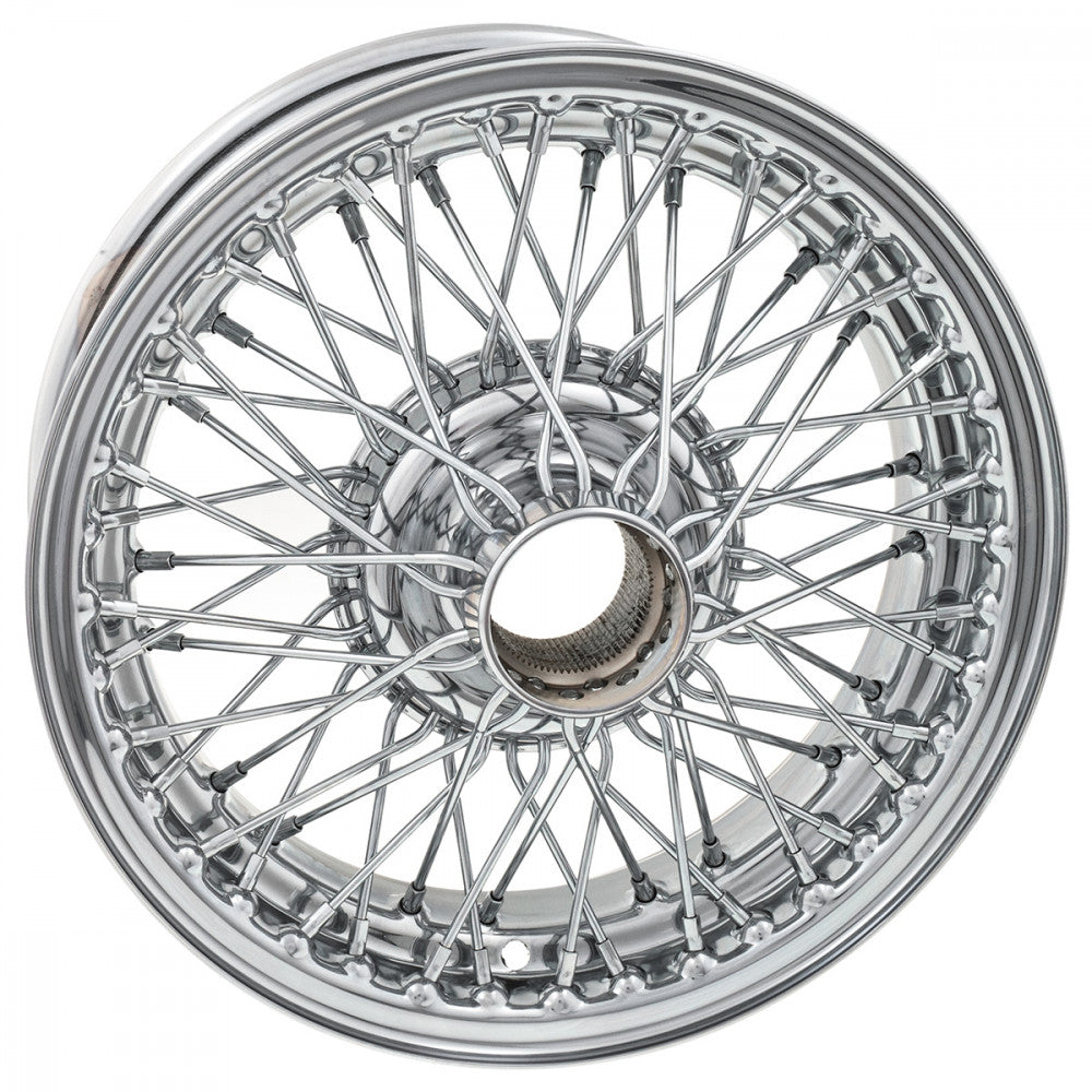 WIRE WHEEL, CHROME, 14