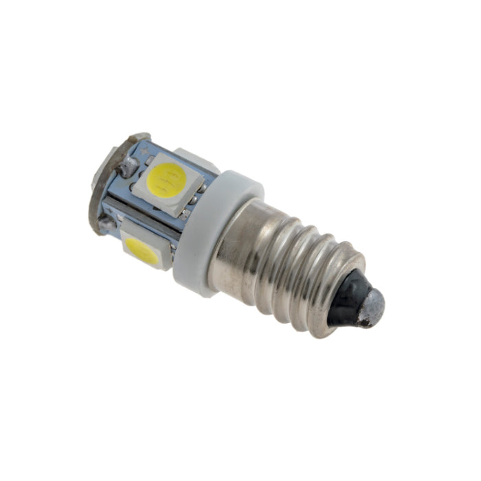 LED BULB, 12V, SCREW TYPE, COOL WHITE (5 LEDS)