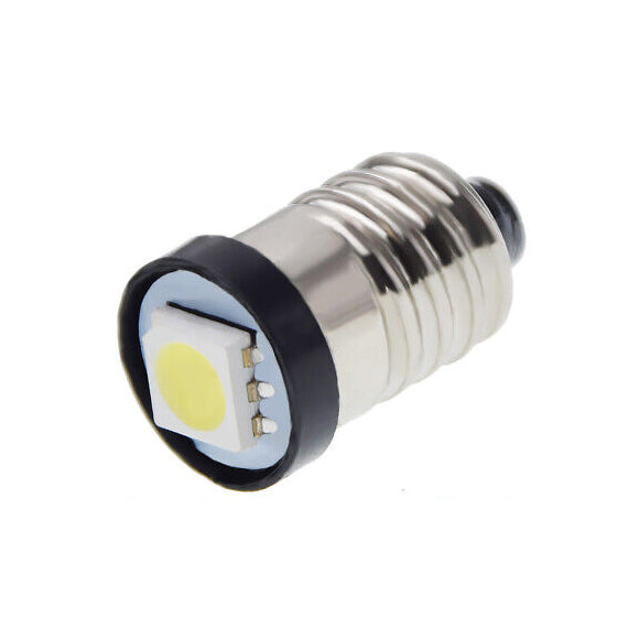 LED BULB, 12V, SCREW TYPE, COOL WHITE (1 LED)