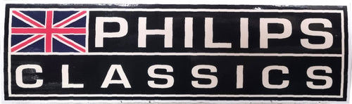 PHILIPS CLASSICS BLACK RACING STICKER