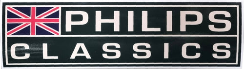 PHILIPS CLASSICS DARK GREEN RACING STICKER