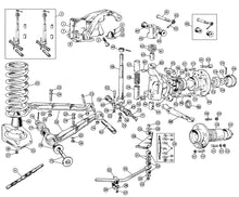 Afbeelding in Gallery-weergave laden, KING PIN SET, FRONT SUSPENSION, AH 100/4 &amp; 100/6