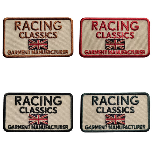 EMBROIDERY RACING CLASSICS FLAG